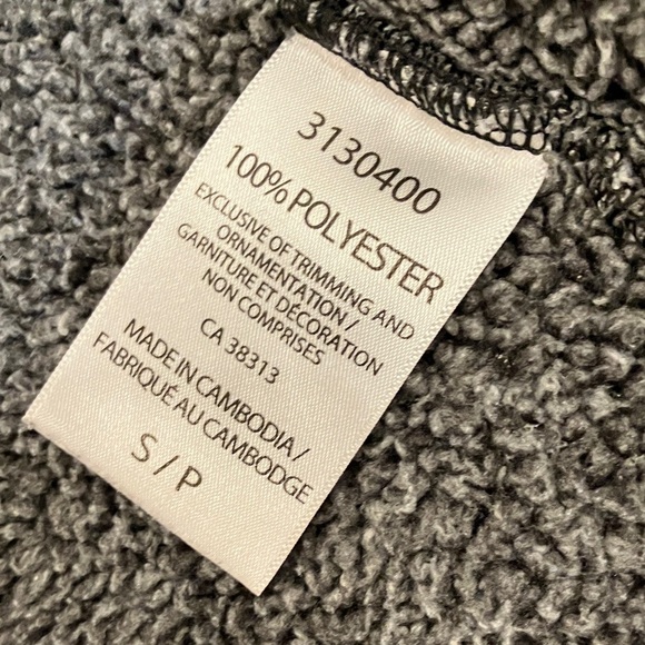 Cloudveil Women's size small Cozy Gray fleece Teddy Jacket - Picture 9 of 15